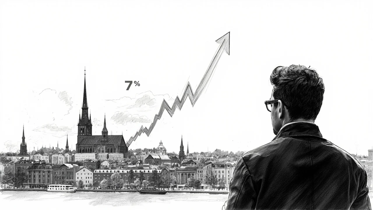 Swedish Student Loan Interest Rate Surges Past 7 Percent