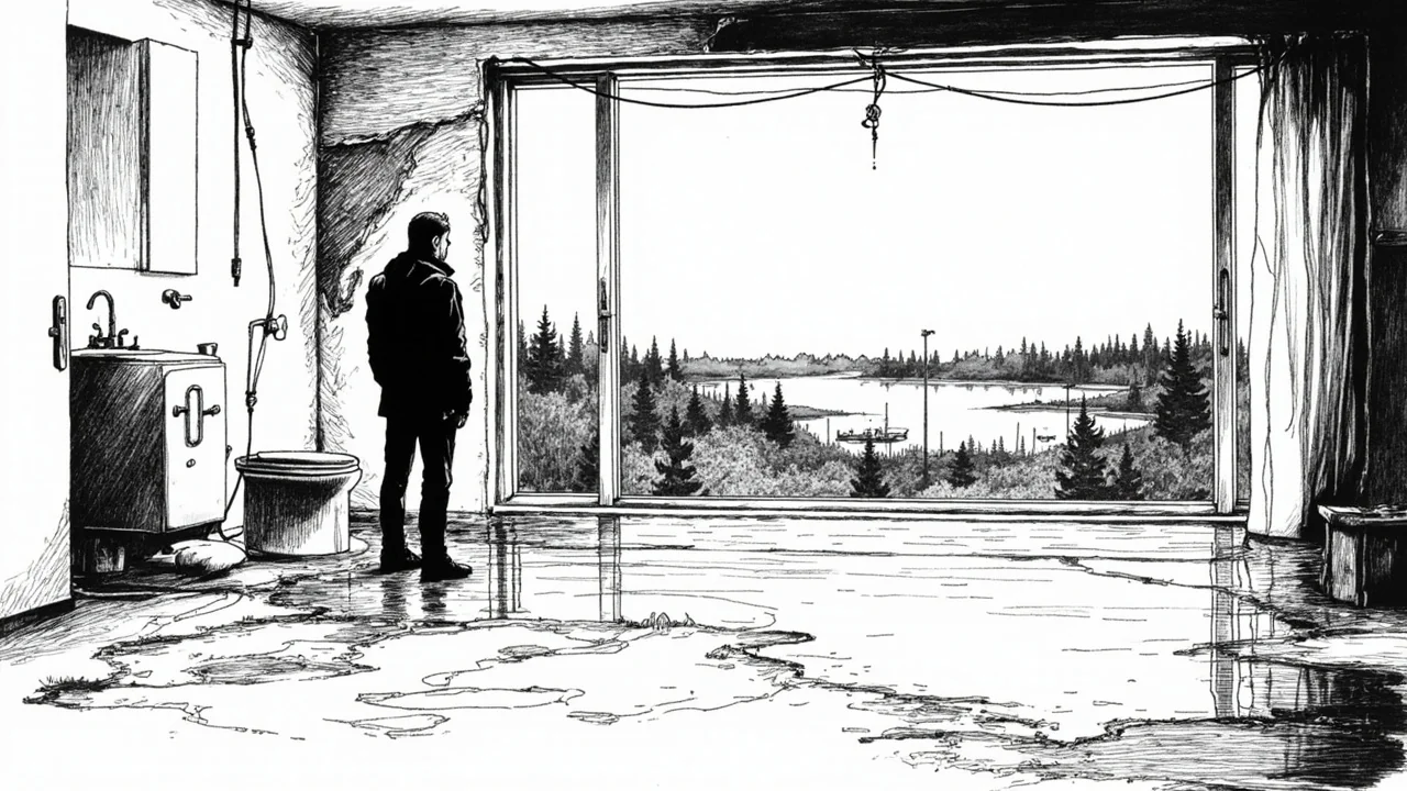 Illustration for Finnish Housing Foundation Declares Flooded Apartment Habitable