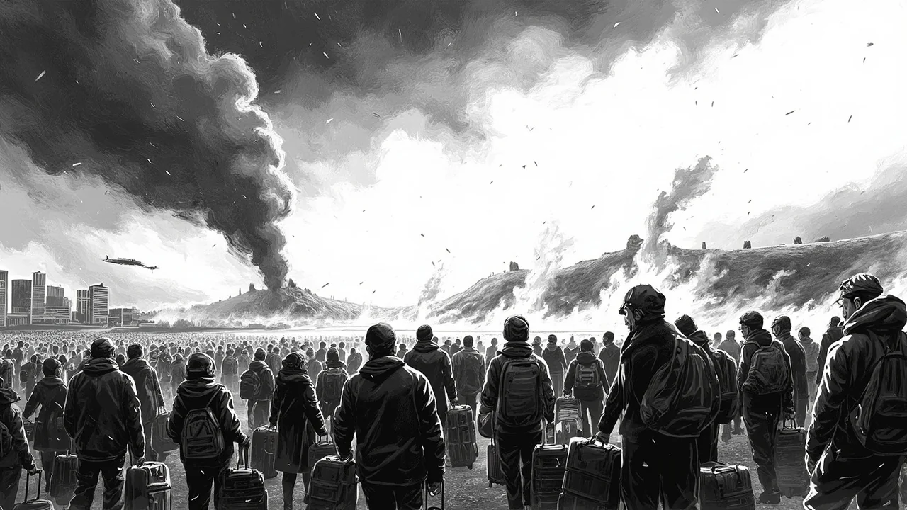 Illustration for Iceland Weather Strands 600 Passengers as Crew Rules Bite