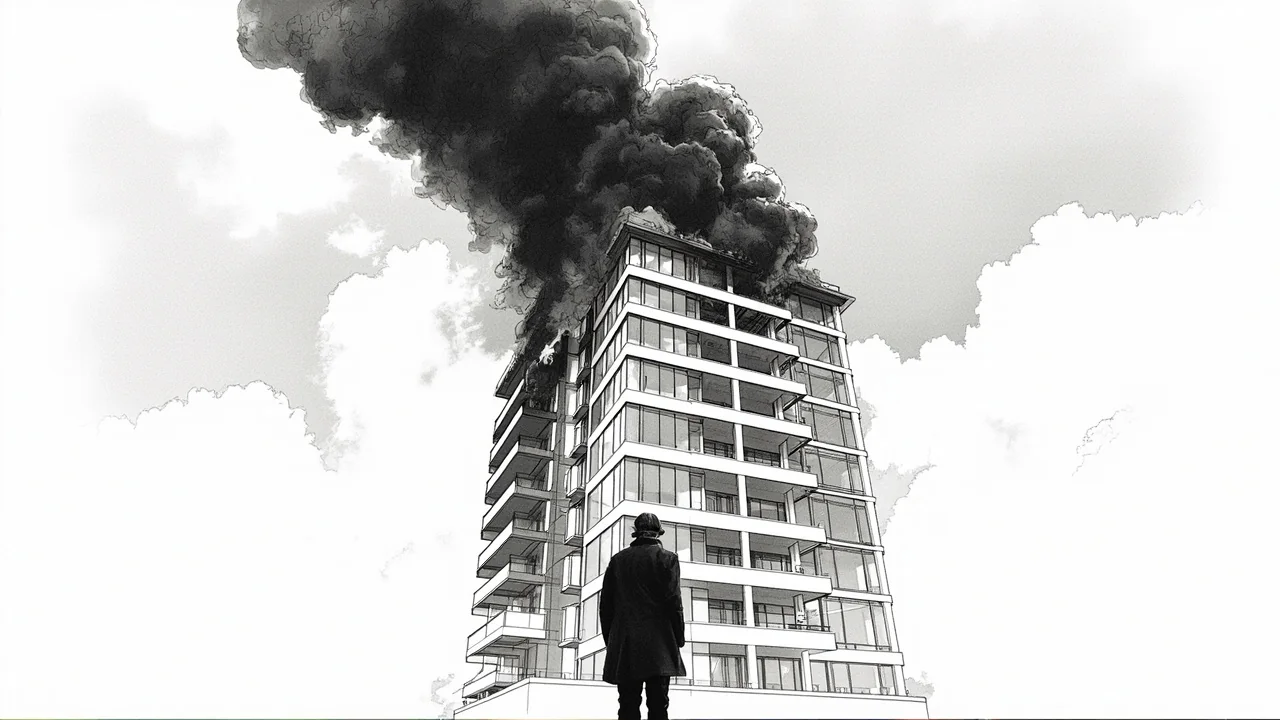 Illustration for Kalasatama fire: balcony grilling raises safety questions