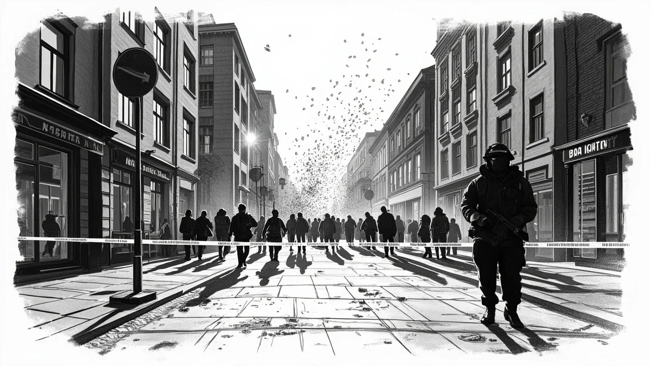 Editorial illustration for Malmö Grenade Attack Forces Evacuations as Violence Spreads