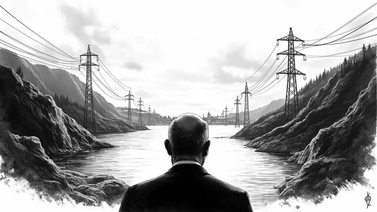 Illustration for Norway's Emergency Electricity Debate Fractures Government