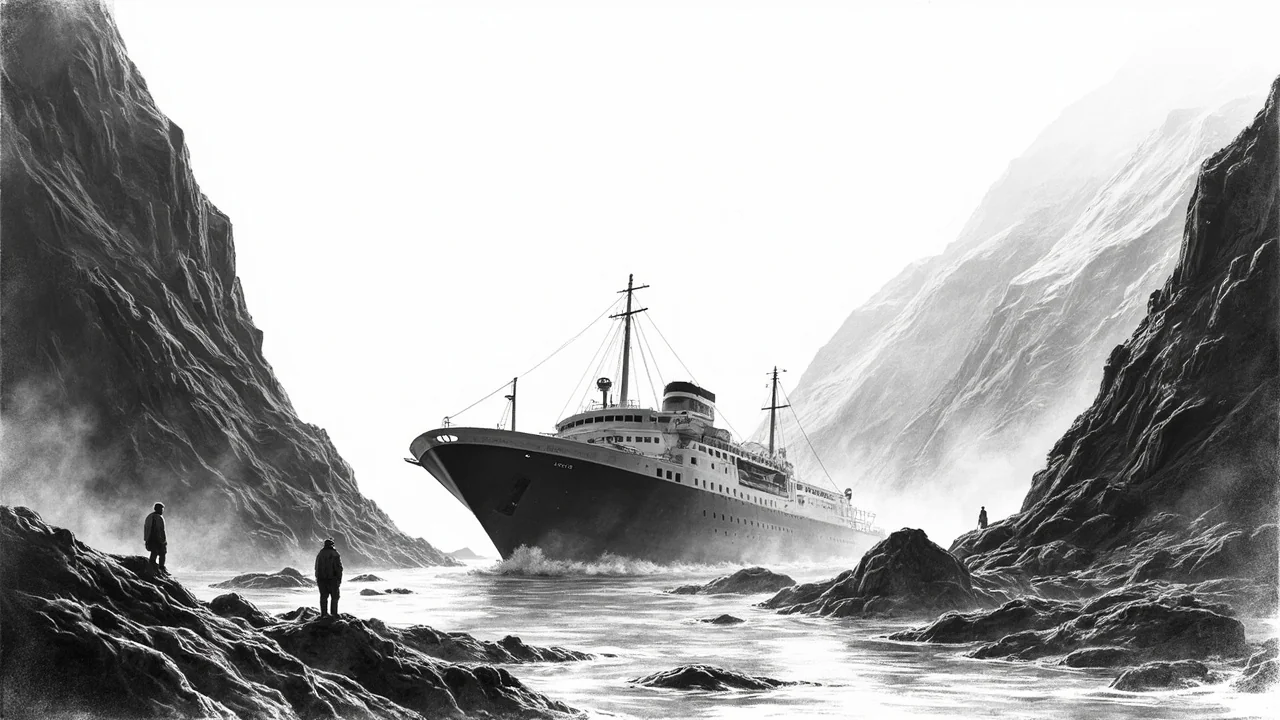 Illustration for Ferry grounding exposes Norway's remote transport gaps