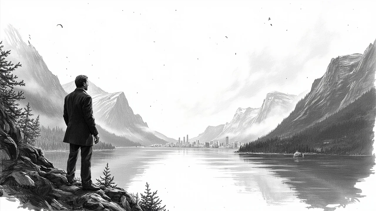 Illustration for Norway Oil Fund Loses $40B as Tech Bet Backfires