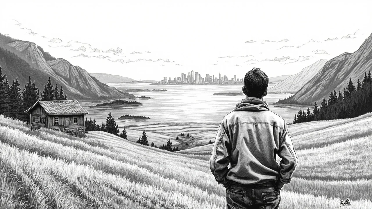 Illustration for Young Norwegian Farmers Drown in Debt Despite Agriculture Boom