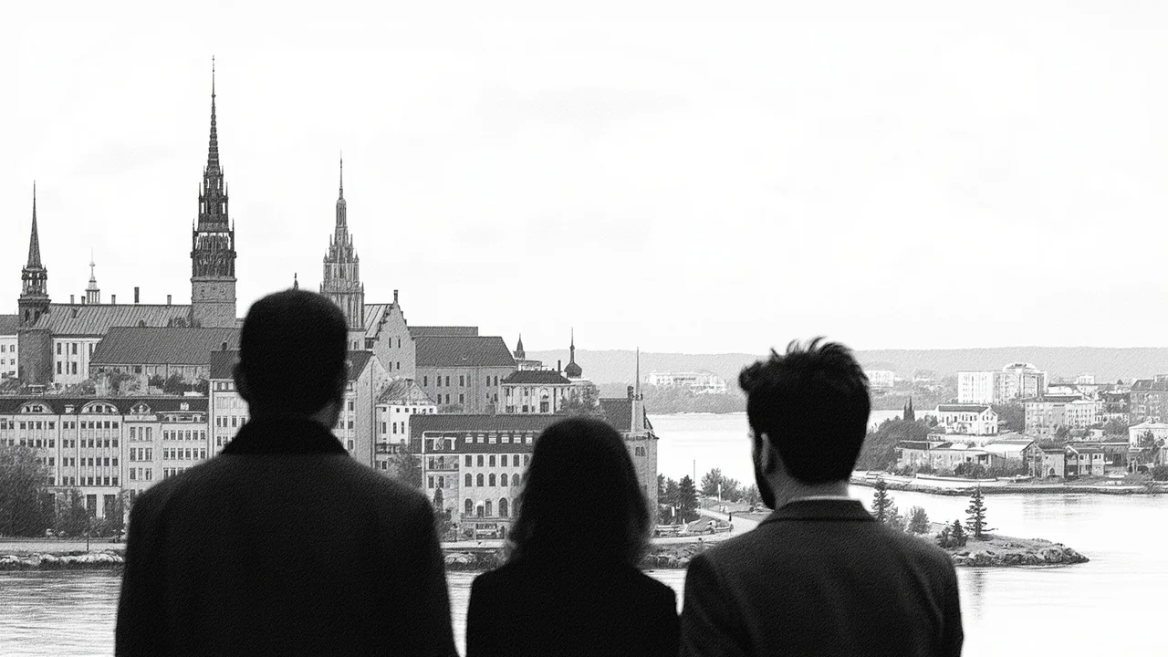 Illustration for Swedish Crime Drops as Fraud Surges in Digital Shift